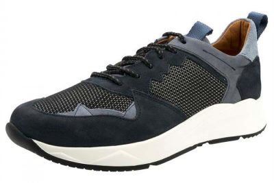 Boxer Ανδρικό Δερμάτινο Sneaker 21279 30-316 Μπλε