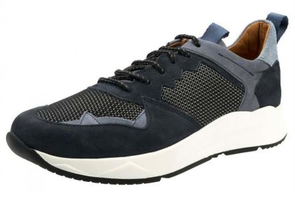 Boxer Ανδρικό Δερμάτινο Sneaker 21279 30-316 Μπλε