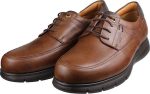 Boxer Ανδρικά δετά casual 21167 11-519 ταμπά δέρμα