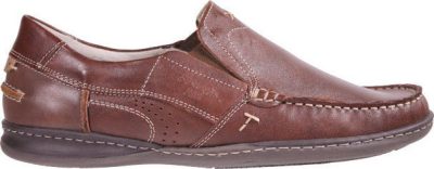 Boxer Ανδρικά Casual παντοφλέ 21083 12-119 Ταμπά δέρμα