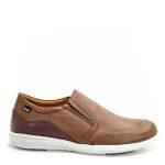boxer air ανδρικά χωρίς κορδόνι ανατομικά παπούτσια  boxer - 21212 14-219 tabac