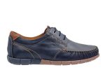 Boxer Ανδρικά δετά Casual 21235 12-016 Μπλέ