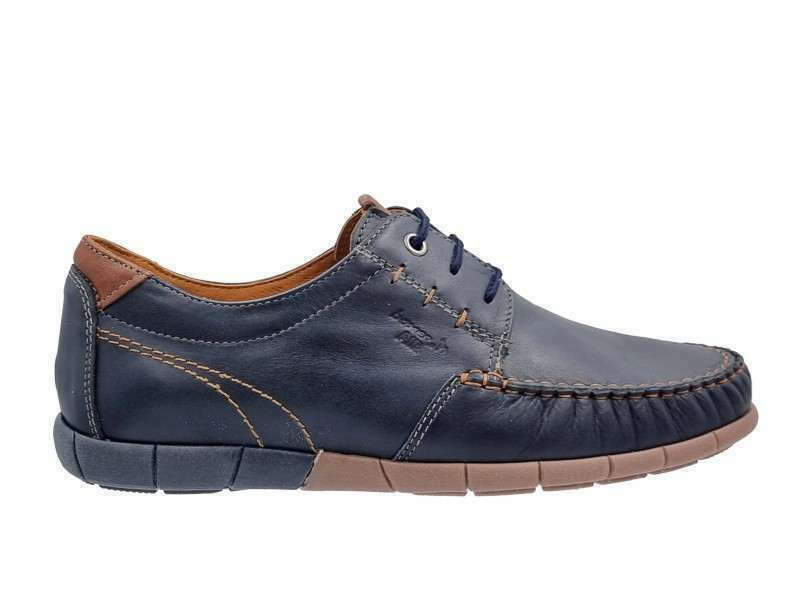 Boxer Ανδρικά δετά Casual 21235 12-016 Μπλέ
