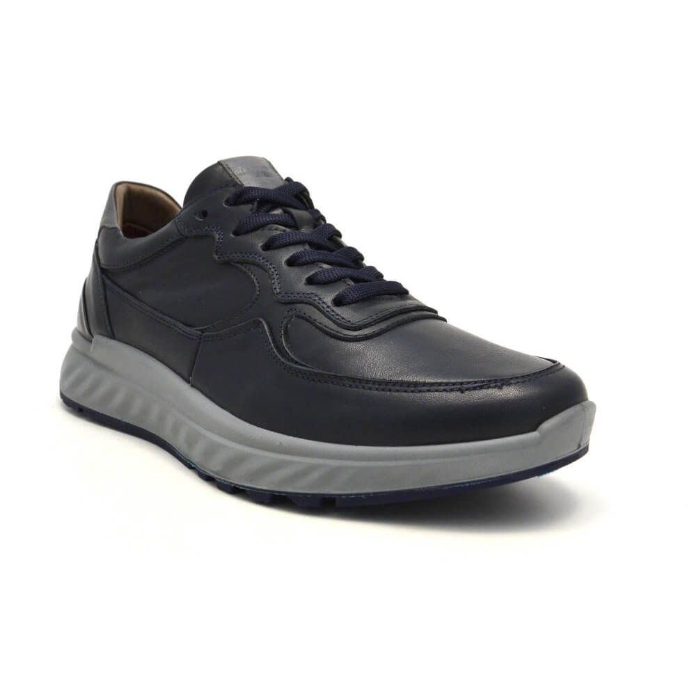 Boxer Ανδρικά Sneakers 19154-10-052 Μπλέ δέρμα