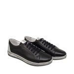 Boxer air Γυναικείο δετό ανατομικό sneaker 96029 10-011 Μαύρο