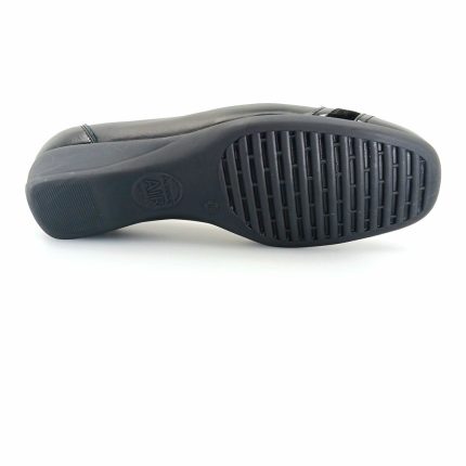 Boxer Γυναικείο Δερμάτινο Μοκασίνι 52982 15-111 Μαύρο