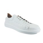 Boxer Ανδρικό Δερμάτινο Sneaker 21312 15-001 Λευκό 