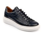 Boxer Ανδρικό Δερμάτινο Sneaker 21312 15-011 Μαύρο 