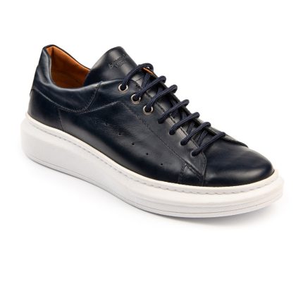 Boxer Ανδρικό Δερμάτινο Sneaker 21312 15-011 Μαύρο