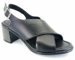 Boxer Γυναικεία Ανατομικά Πέδιλα Με Τακούνι 98290 Μαύρο