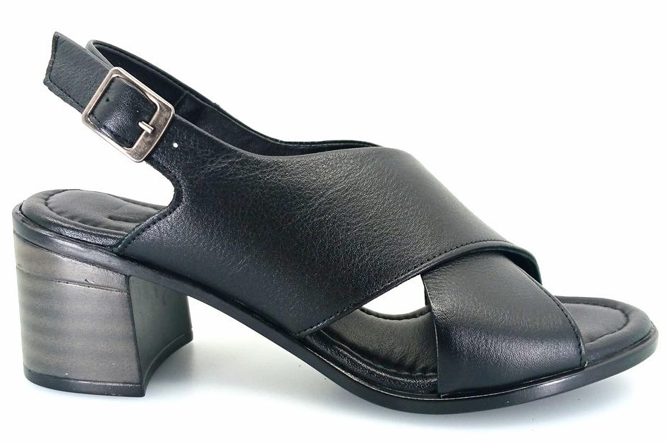 Boxer Γυναικεία Ανατομικά Πέδιλα Με Τακούνι 98290 Μαύρο