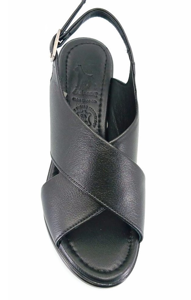 Boxer Γυναικεία Ανατομικά Πέδιλα Με Τακούνι 98290 Μαύρο