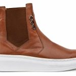 Boxer Γυναικεία Δερμάτινα Ανατομικά Μποτάκια 52944 14-319 Ταμπά