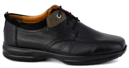 Boxer air Ανδρικά Δερμάτινα casual 12125 15-011 Μαύρο
