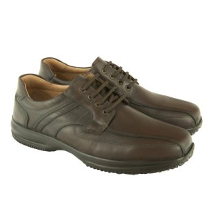 Boxer Ανδρικό δετό casual 12069 καφε