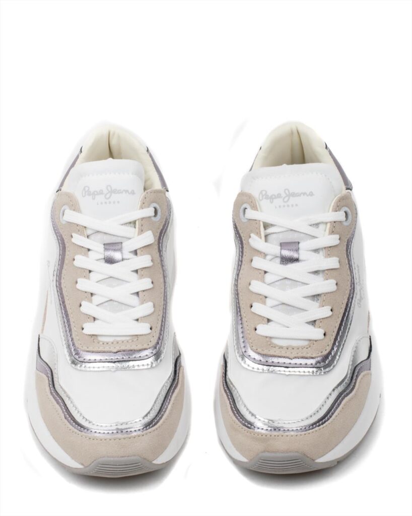 Pepe Jeans Γυναικείο Chunky Sneaker PLS31342 800 Arrow Layer Λευκό