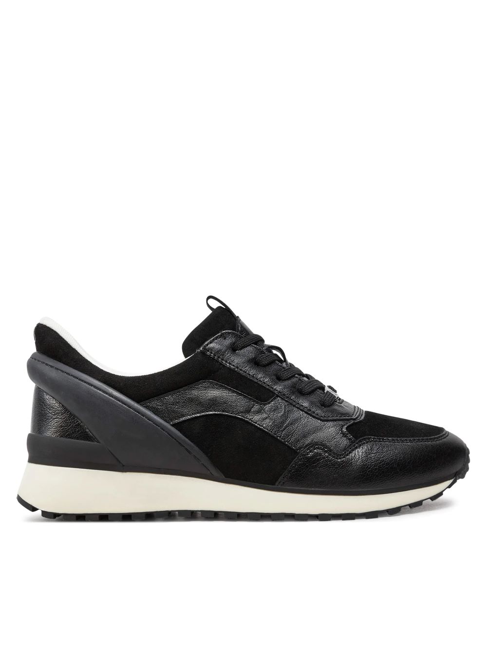 Caprice Γυναικείο Ανατομικό Δερμάτινο Sneaker 9-23700-43 019 Μαύρο