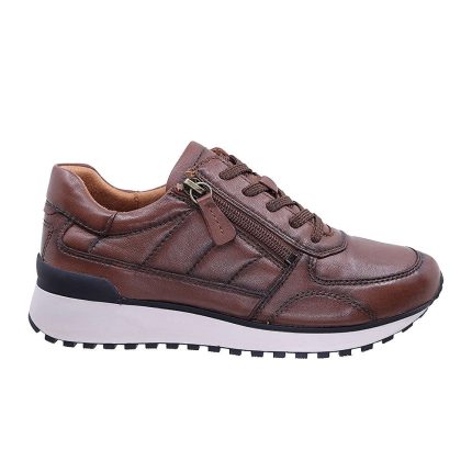 Caprice Γυναικείο Ανατομικό Δερμάτινο Sneaker 9-23701-41 33A Καφέ