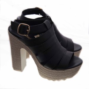 Celebrity γυναικεία πέδιλα AN1020 black