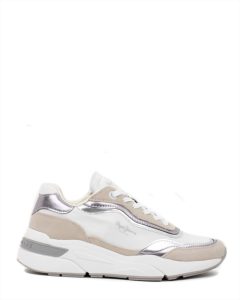 Pepe Jeans Γυναικείο Chunky Sneaker PLS31342 800  Arrow Layer Λευκό
