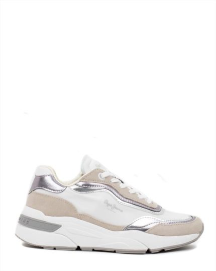 Pepe Jeans Γυναικείο Chunky Sneaker PLS31342 800  Arrow Layer Λευκό