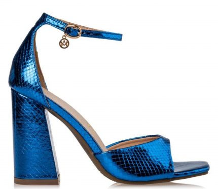 Envie Γυναικεία Πέδιλα BLOCK HEEL SANDALS E42-17159-38 Μπλε