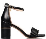 Envie Γυναικέια BLOCK HEEL Πέδιλα E45-17141-34 Μαύρο