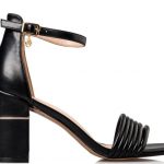 Envie Γυναικέια  BLOCK HEEL Πέδιλα E45-17141-34 Μαύρο