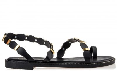 Envie Γυναικεία Φλατ Πέδιλα E96-17268-34 Μαύρο