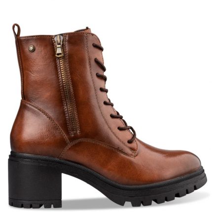 Envie Γυναικείο Μποτάκι Combat  V63-18152-26 Κάμελ