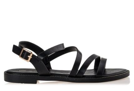 Envie Γυναικεία Φλατ Πέδιλα E96-17328-34 Μαύρο