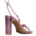 Envie Γυναικεία Πέδιλα Lace Up E42-17176-69 Ροζ