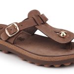 Fantasy sandals Γυναικεία Ανατομική Παντόφλα S9004 Mirabella Taupe