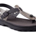 Fantasy Sandals Marlena Γυναικείο Ανατομικό Πέδιλο S9005 Μαύρο-Χρυσό