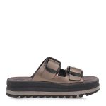 Fantasy Sandals Γυναικεία Ανατομική Παντόφλα S113 Gogo Ανθρακί Περλέ