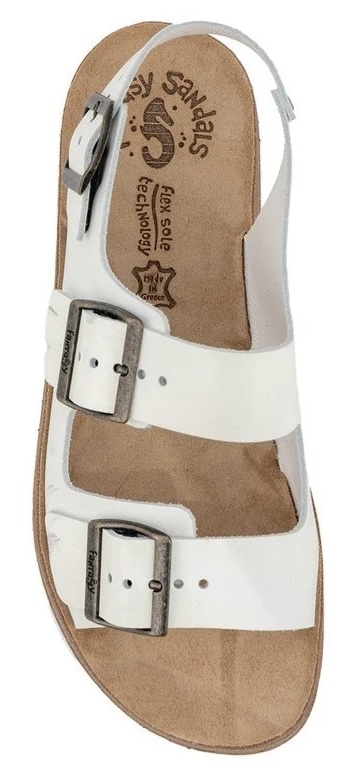 Fantasy Sandals Γυναικεία Millie Πέδιλα S9046 Λευκό