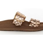 Fantasy Sandals Γυναικεία παντόφλα ανατομική  S331 Rosegold Softy
