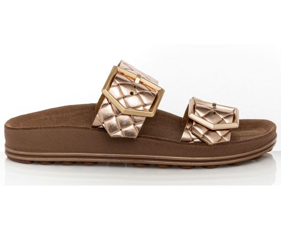 Fantasy Sandals Γυναικεία παντόφλα ανατομική S331 Rosegold Softy Fantasy Sandals Γυναικεία παντόφλα ανατομική S331 Rosegold Softy