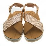 Fantasy sandals Γυναικεια πεδιλα s9002 IZABELLA gold