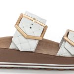 Fantasy Sandals Γυναικεία παντόφλα ανατομική S331 Taylor Λευκό