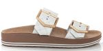 Fantasy Sandals Γυναικεία παντόφλα ανατομική S331 Taylor Λευκό