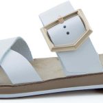 Fantasy Sandals Γυναικεία Ανατομική Παντόφλα S504 Elle Λευκό
