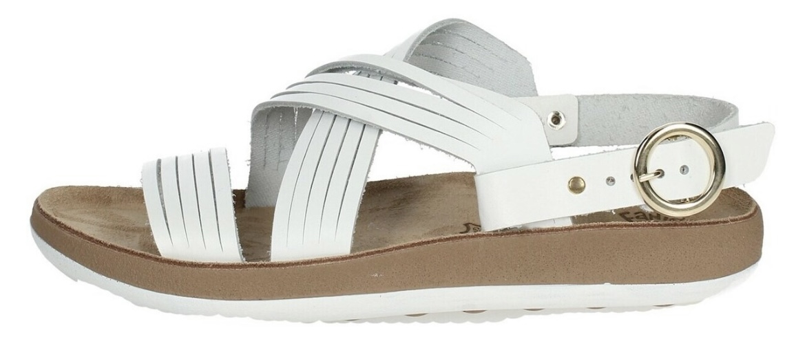 Fantasy Sandals Γυναικείο Ανατομικό Πέδιλο S903 Linda Λευκό