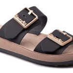 Fantasy Sandals Γυναικεία Ανατομική Παντόφλα S900 Tessa Μαύρο