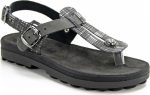 Fantasy sandals Γυναικείο Ανατομικό πέδιλο S9005 Marlena antracite Desert
