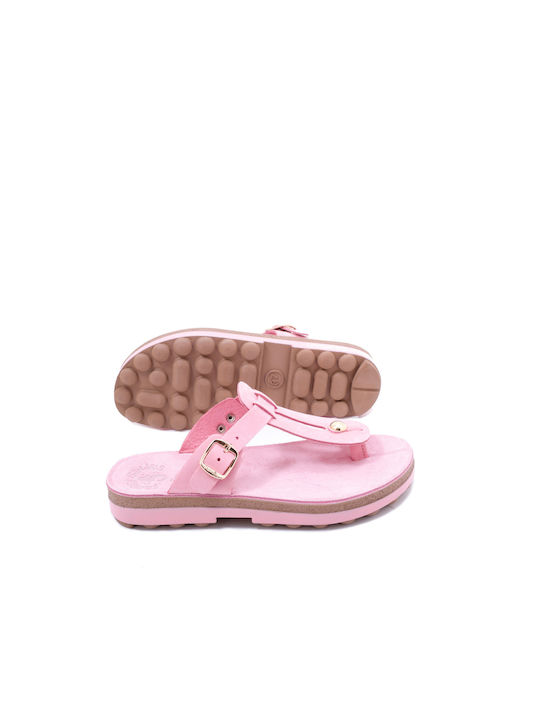 Fantasy Sandals Γυναικεία Ανατομική Παντόφλα S9004 Ρόζ
