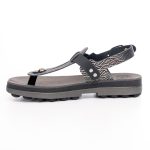 Fantasy Sandals Γυναικείο Ανατομικό Πέδιλο S9005 Μαύρο Leaf