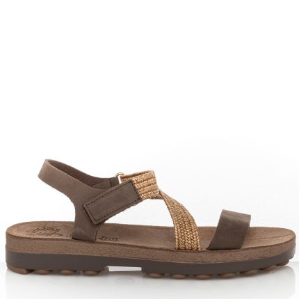 Fantasy Sandals Γυναικείο Ανατομικό Πέδιλο s9037 Natasha Καφέ
