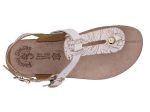 Fantasy Sandals Γυναικείo Ανατομικo πέδιλo s9005 Marlena Ροζ Χρυσό