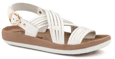 Fantasy Sandals Γυναικείο Ανατομικό Πέδιλο S903 Linda Λευκό